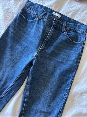 CO Women's Ankle Crop Jeans in Blue Denim